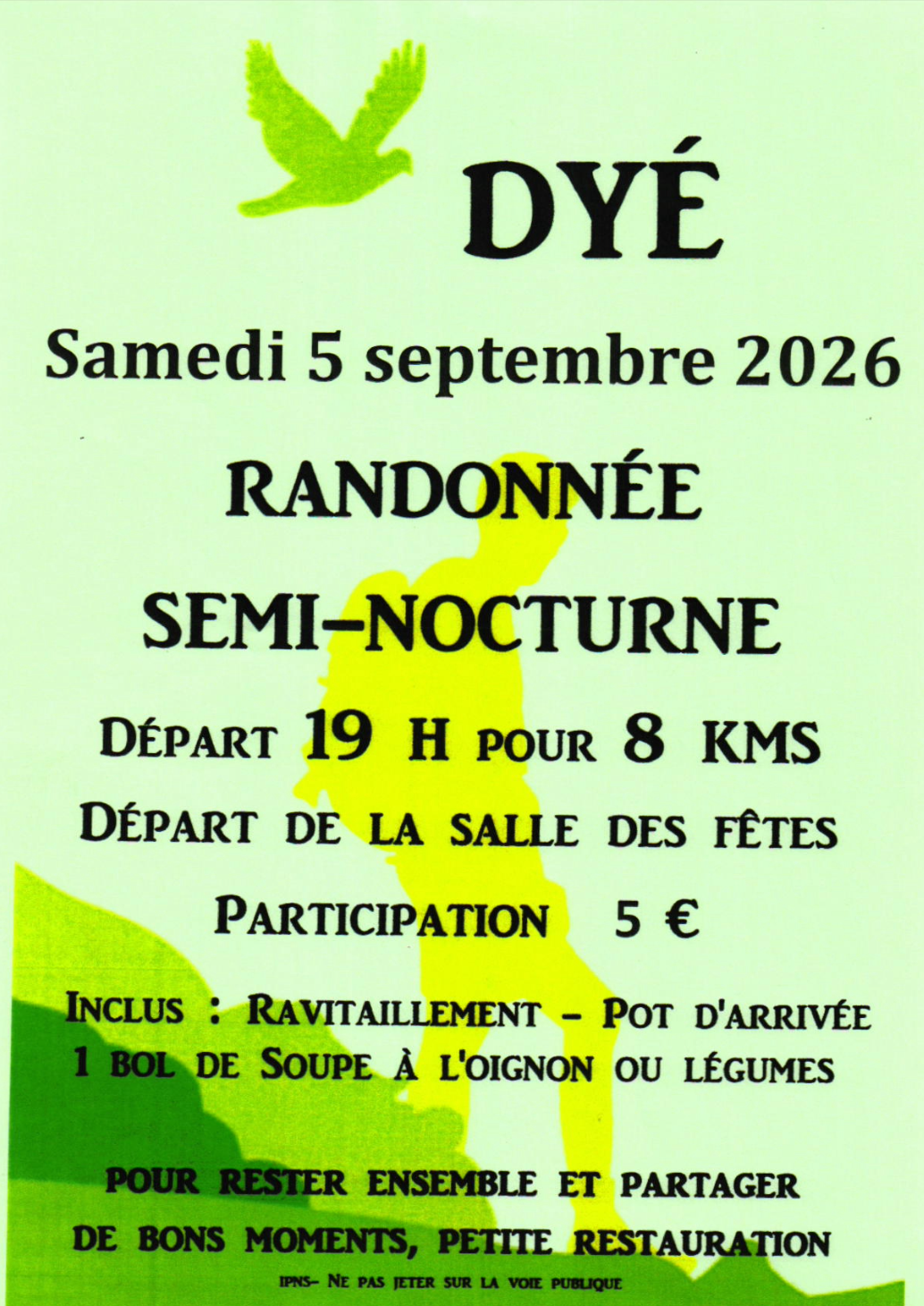Randonnée semi-nocturne