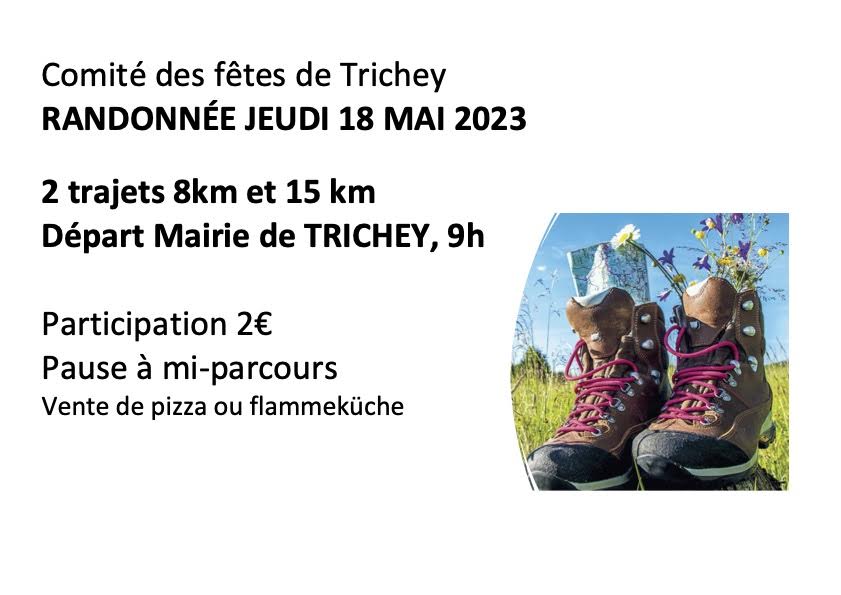 Rando Trichey 18 mai
