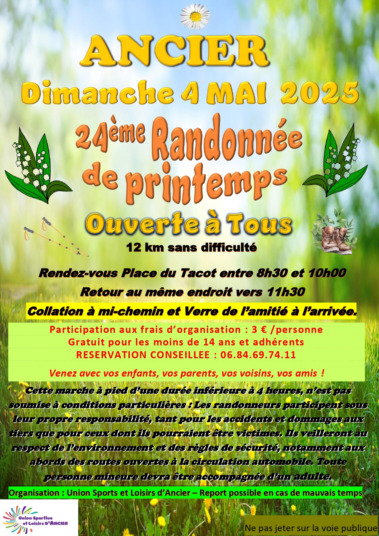 Randonnée de printemps Ancier 