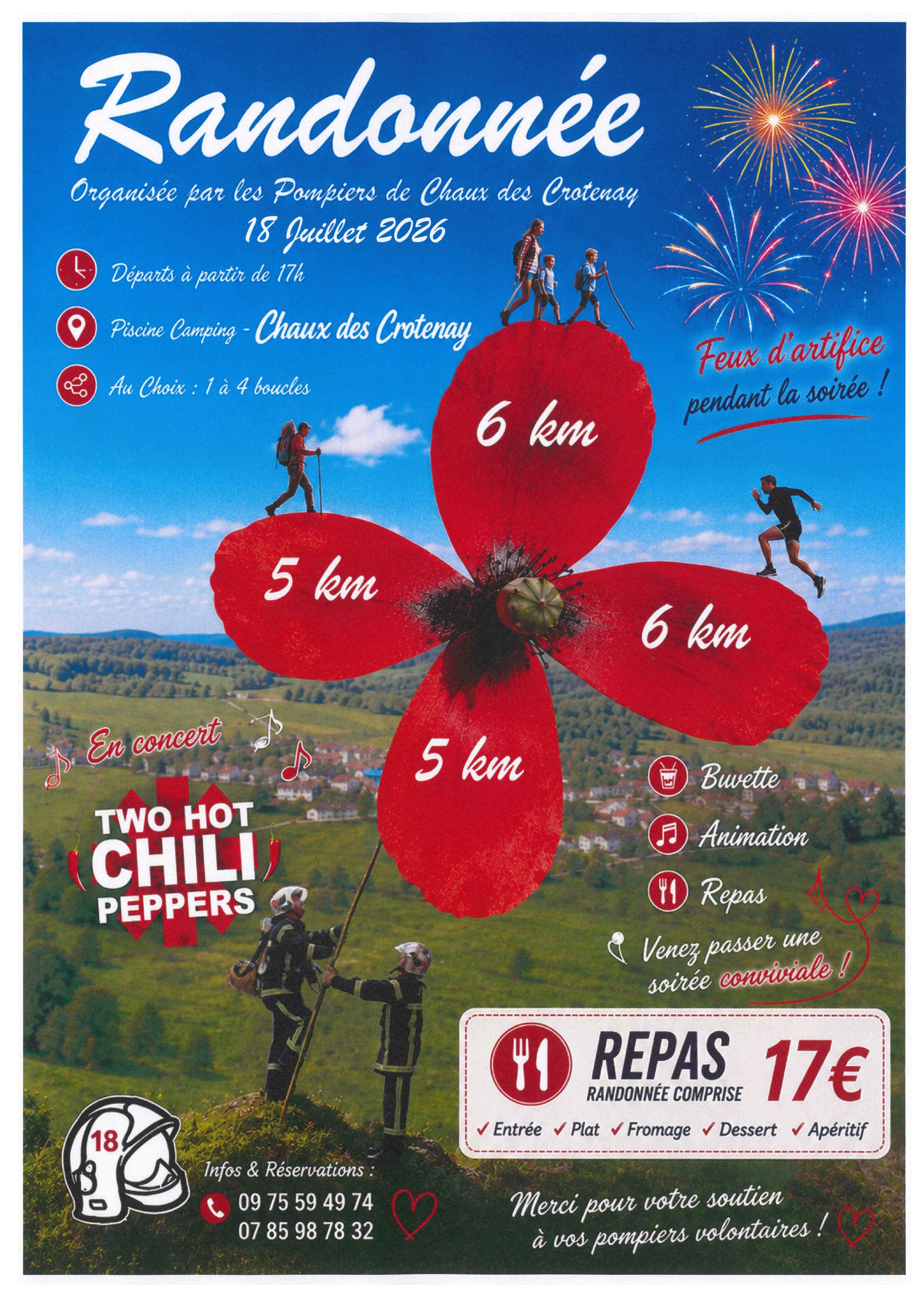 Randonnée des pompiers