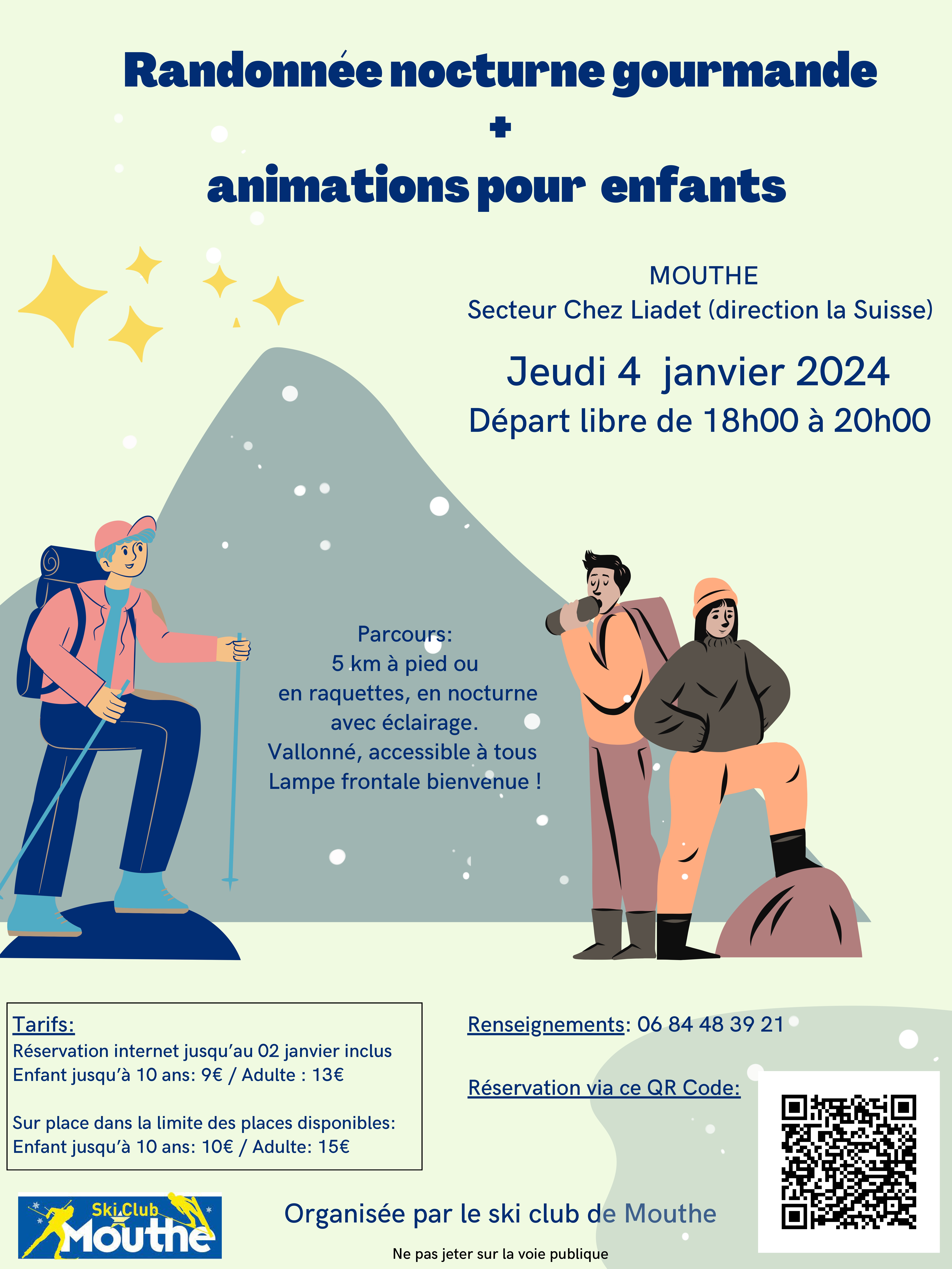 Randonnée nocturne gourmande 2024
