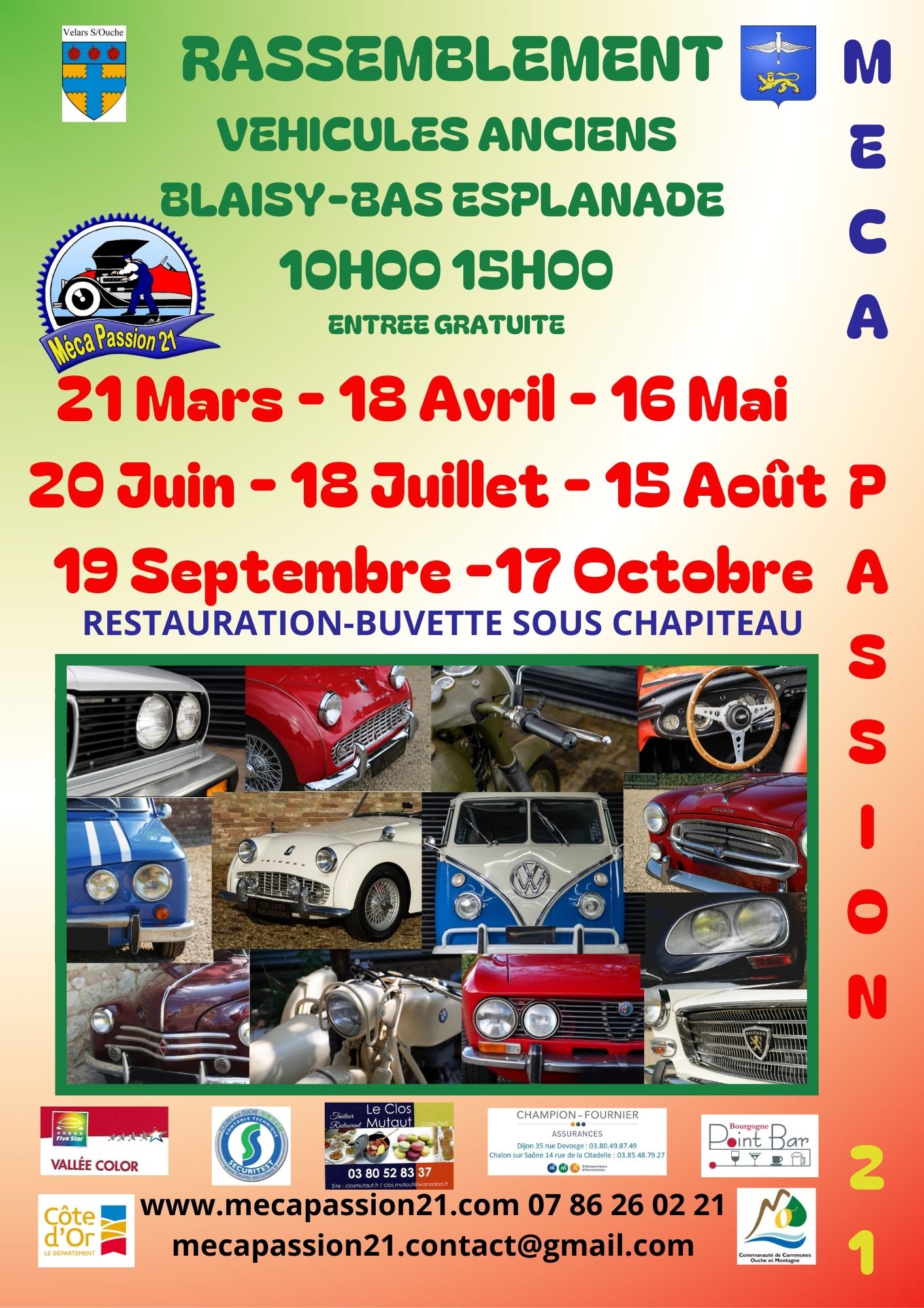 Rassemblement-Exposition de véhicules anciens