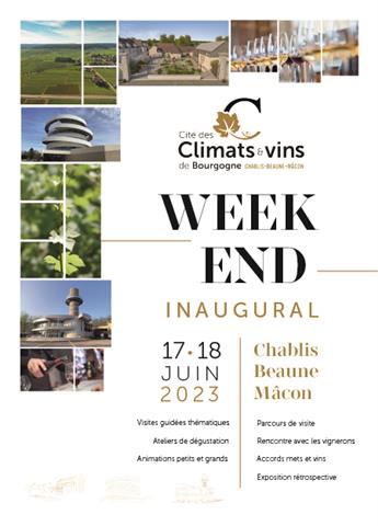 Week-end Inaugural - Cité des Climats et vins de Bourgogne de Mâcon