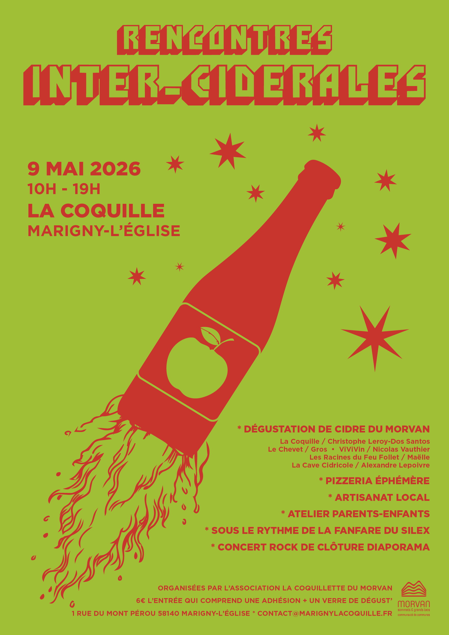 Rencontres inter-cidérales — visuel événement
