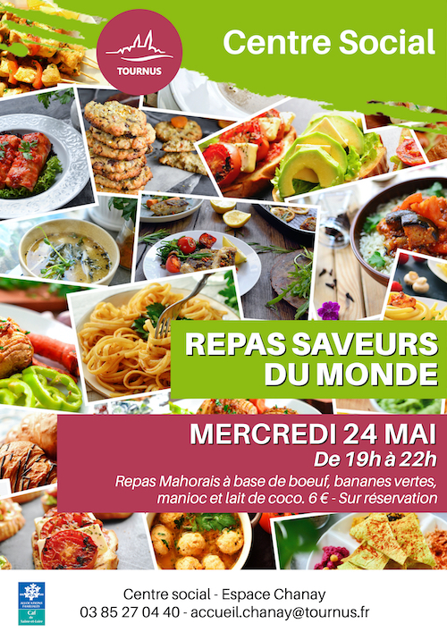 Repas saveurs monde 24.05.2023