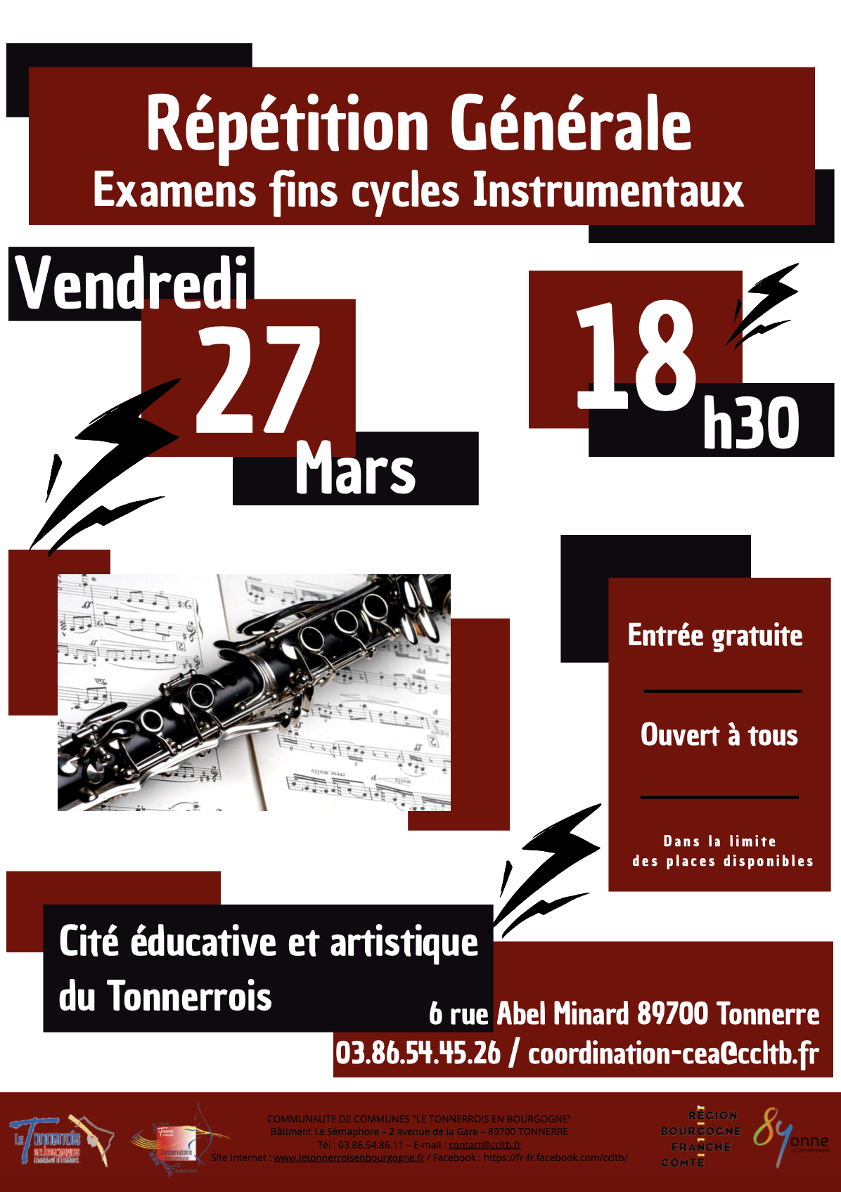 Concert - Répétitions Générales