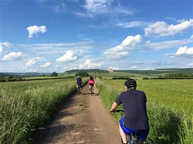 Route de l'Auxois à vélo