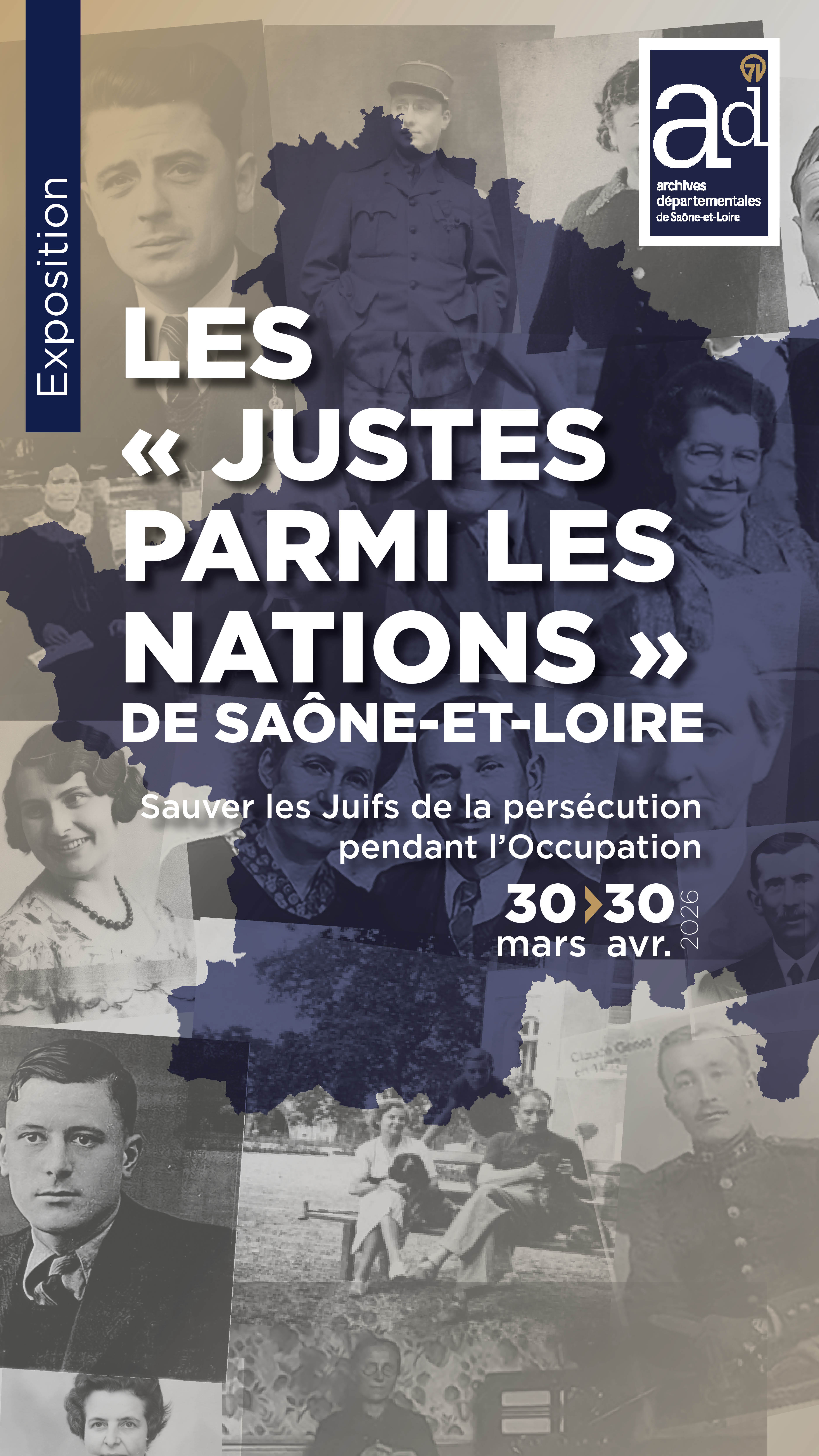 Exposition - Les Justes parmi les Nations de Saône-et-Loire