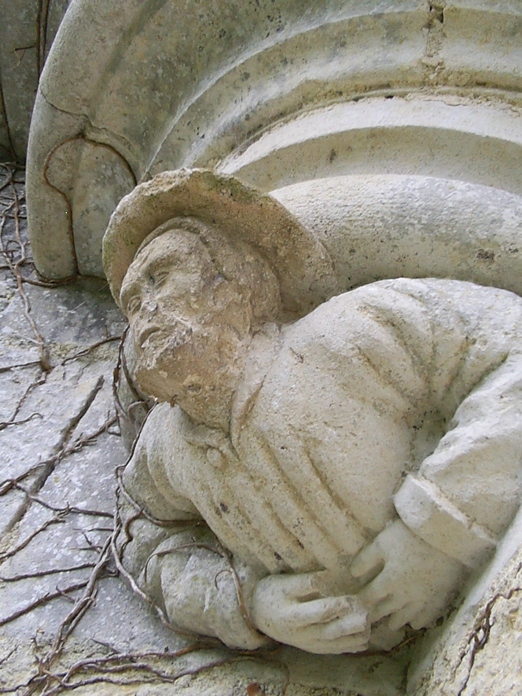 Atlante tour nord  logis seigneurial