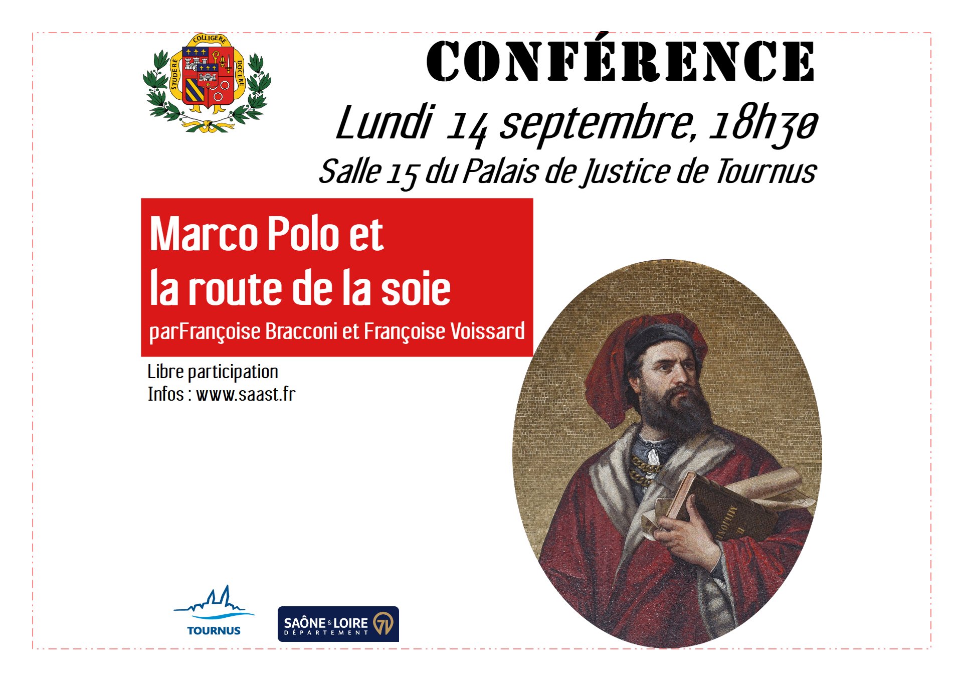 Conférence Marco Polo et la route de la soie