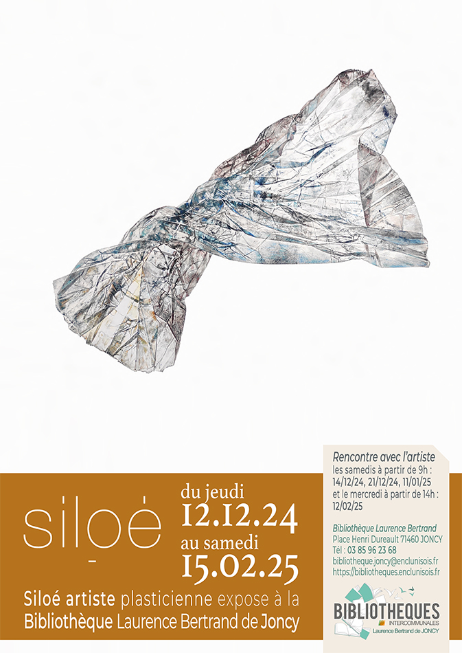 Expostion Artiste Siloé - Bibliothèque de Joncy