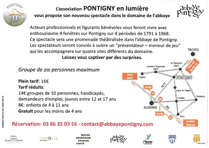 Fenêtre sur Pontigny