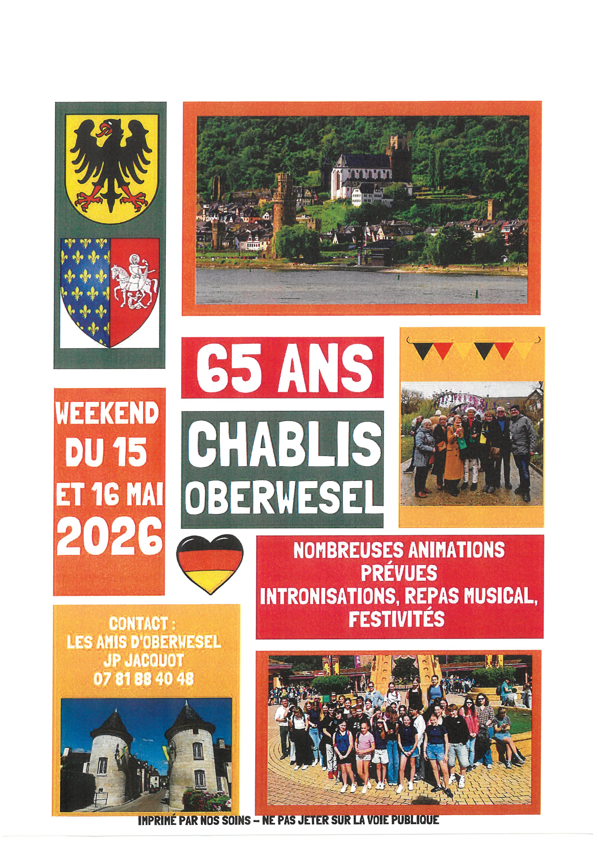 Chablis Oberwesel 65 ans