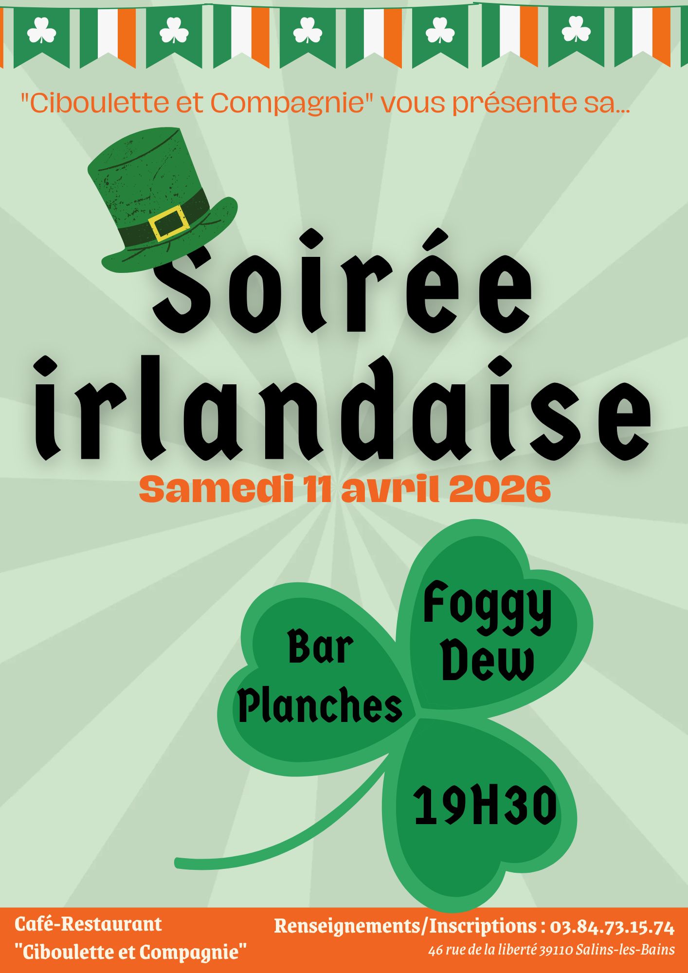 Soirée Irlandaise