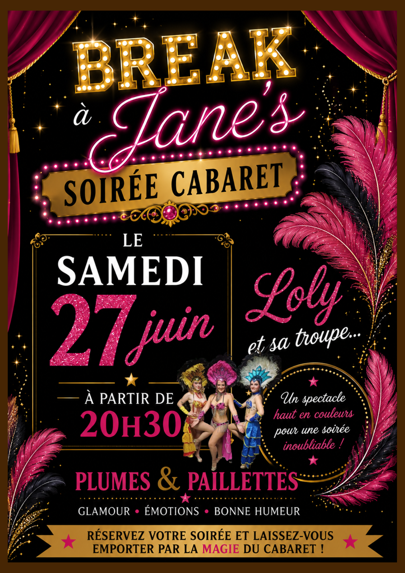 SOIREE CABARET - 21320 Pouilly en Auxois