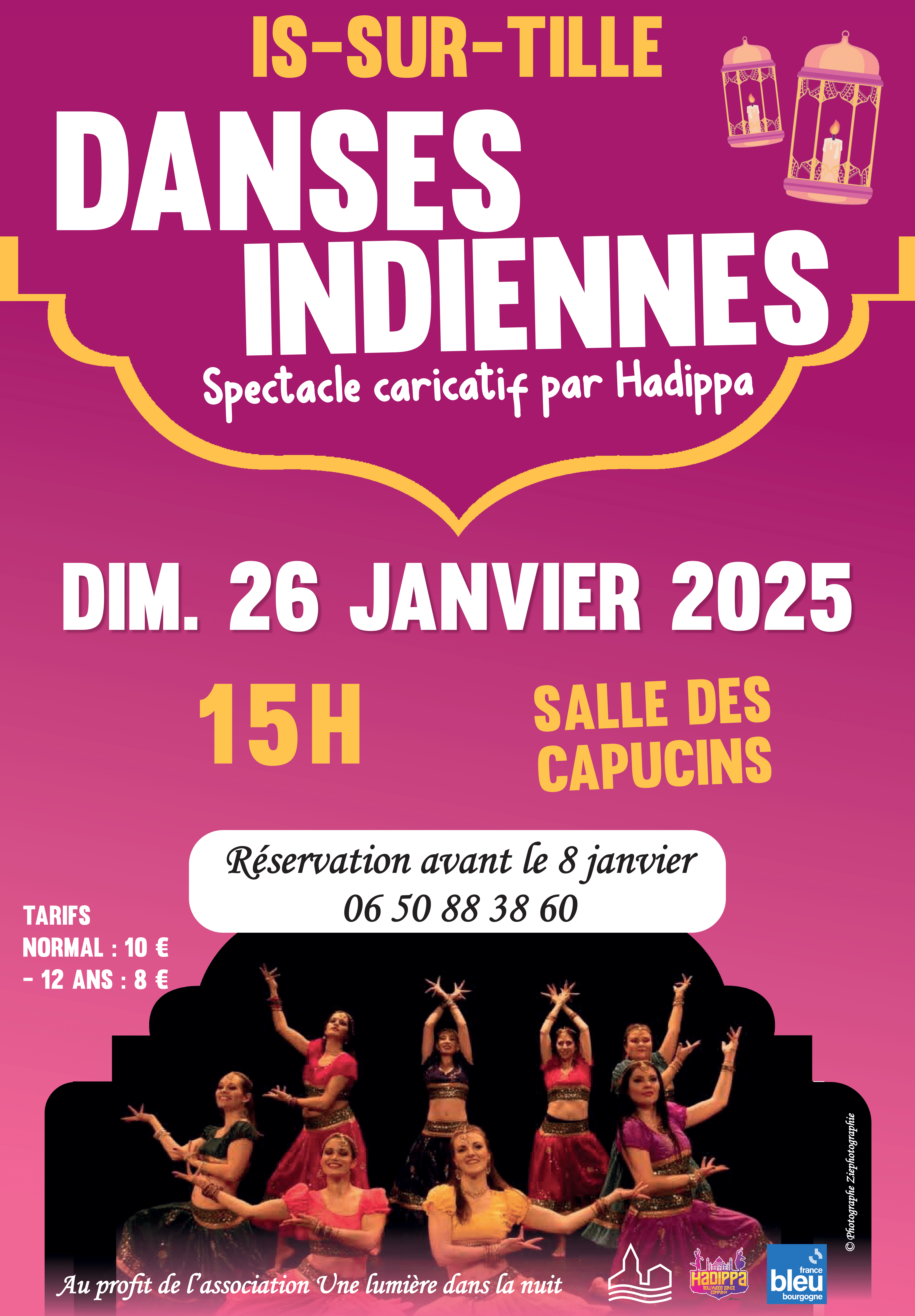 SPECTACLE DE DANSES INDIENNES - Affiche définitive-1