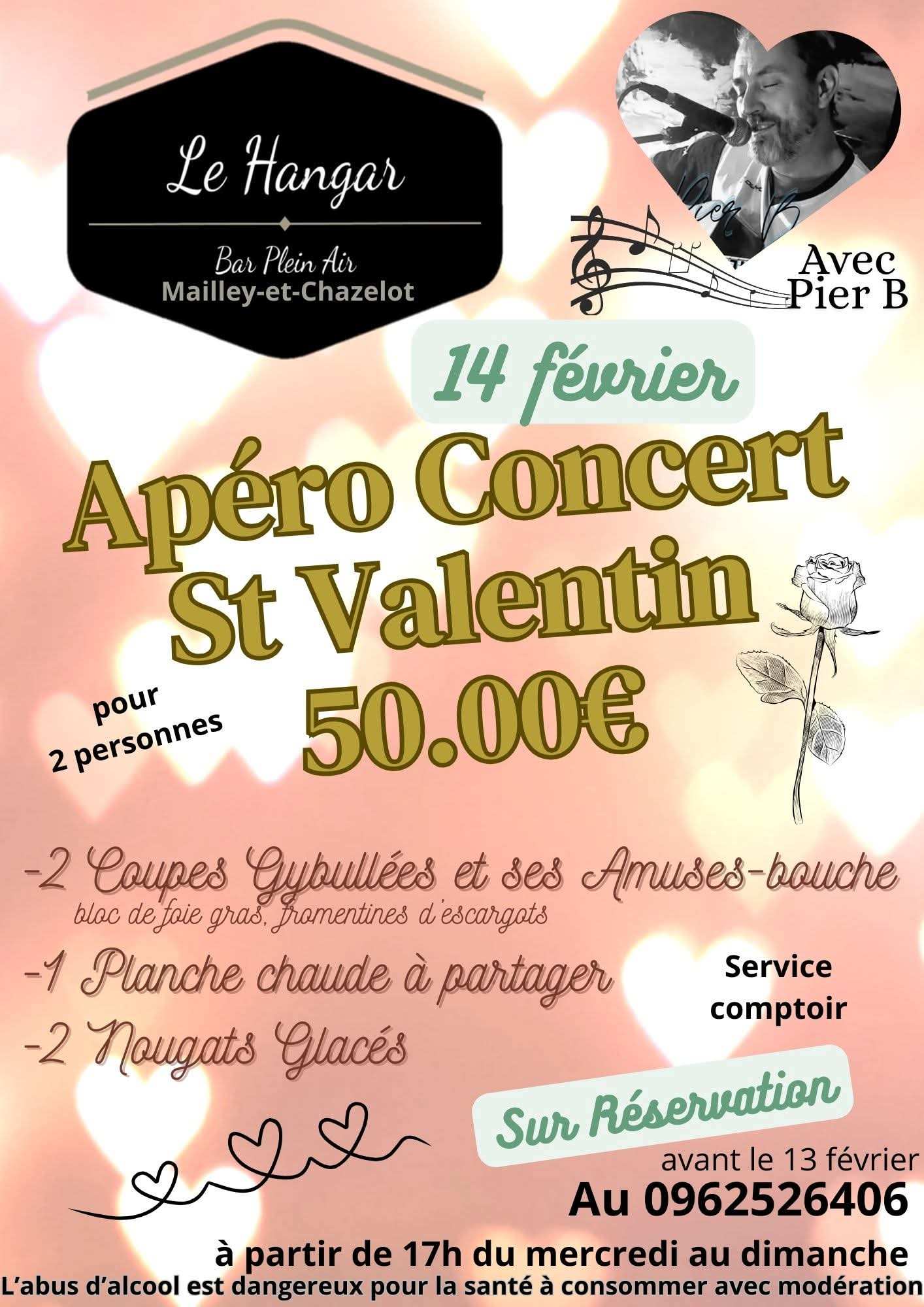 Repas Concert St Valentin