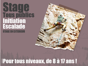 Stage Tous Publics Outdoor 8-17ans