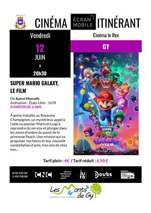 Film Super Mario Galaxy au cinéma de Gy