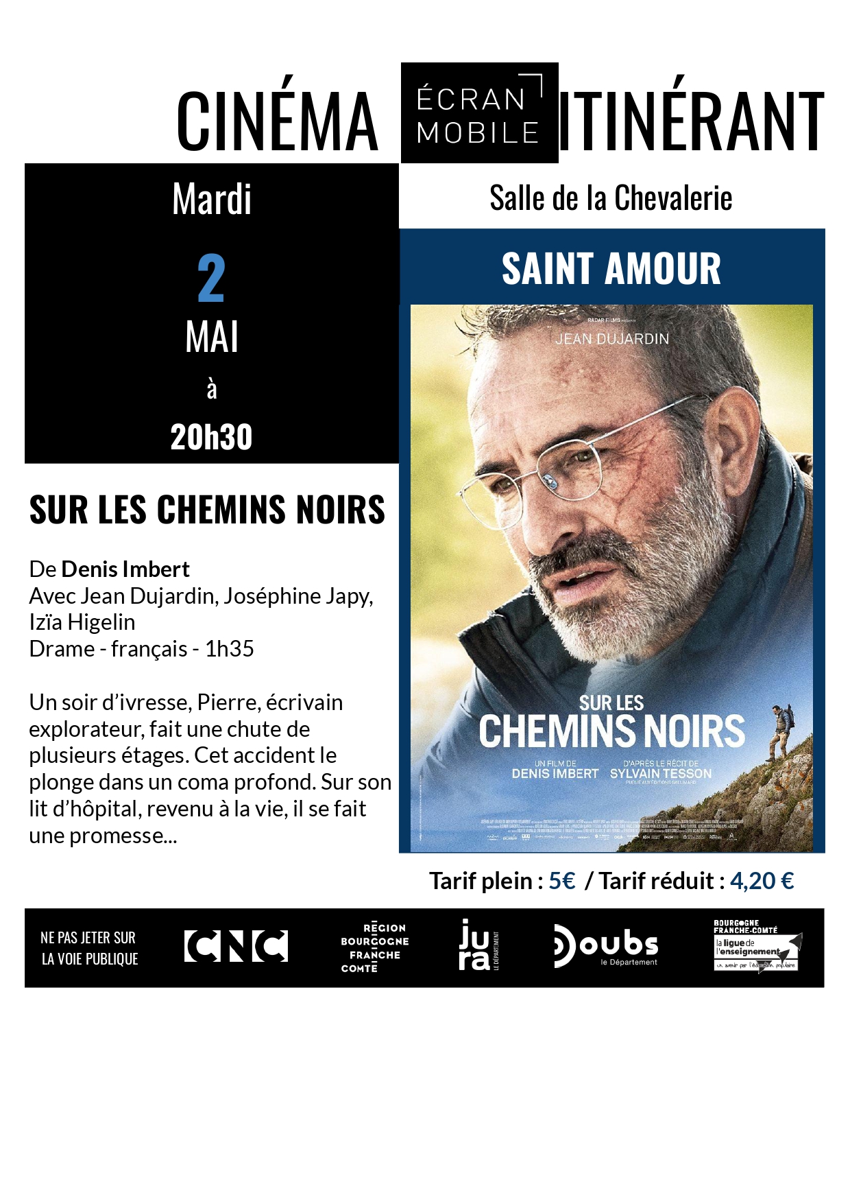 SUR LES CHEMINS NOIRS - Tract_page-0001