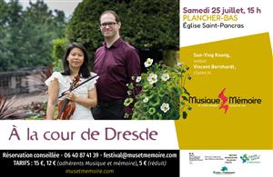 MUSIQUE ET MÉMOIRE - À La Cour de Dresde