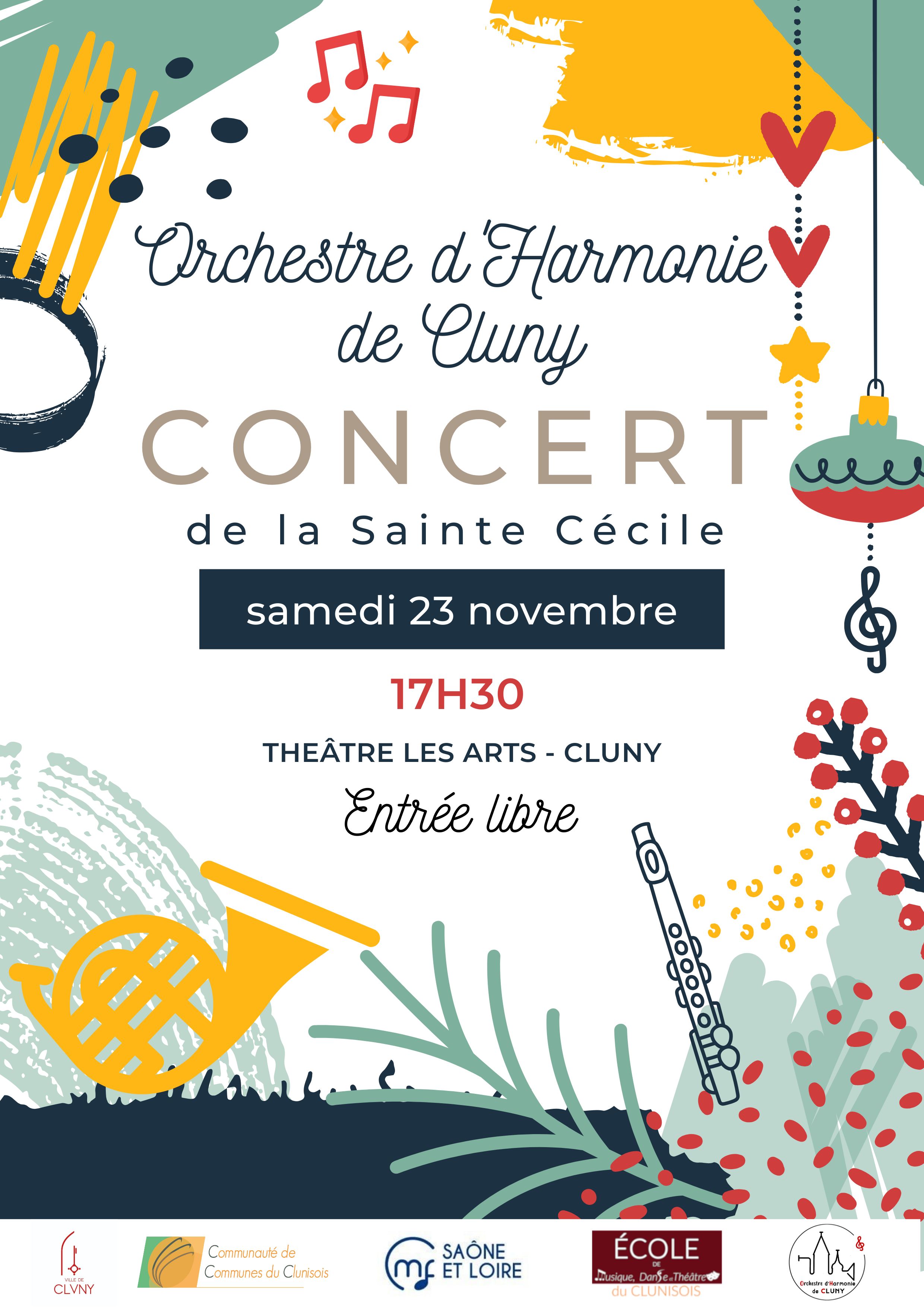 Concert OHC de la Sainte Cécile