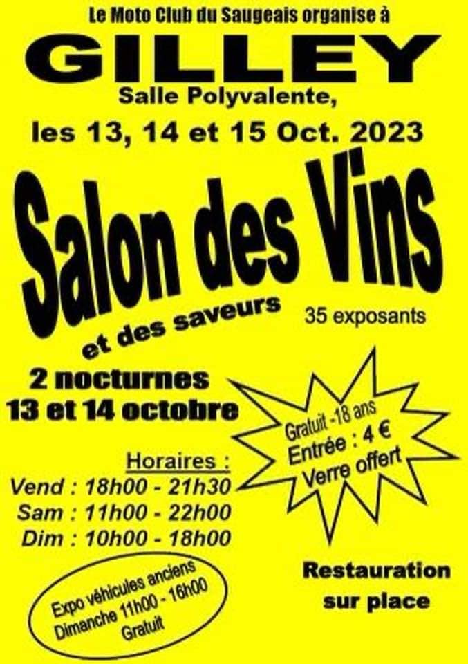 Salon des Vins GIlley 2023
