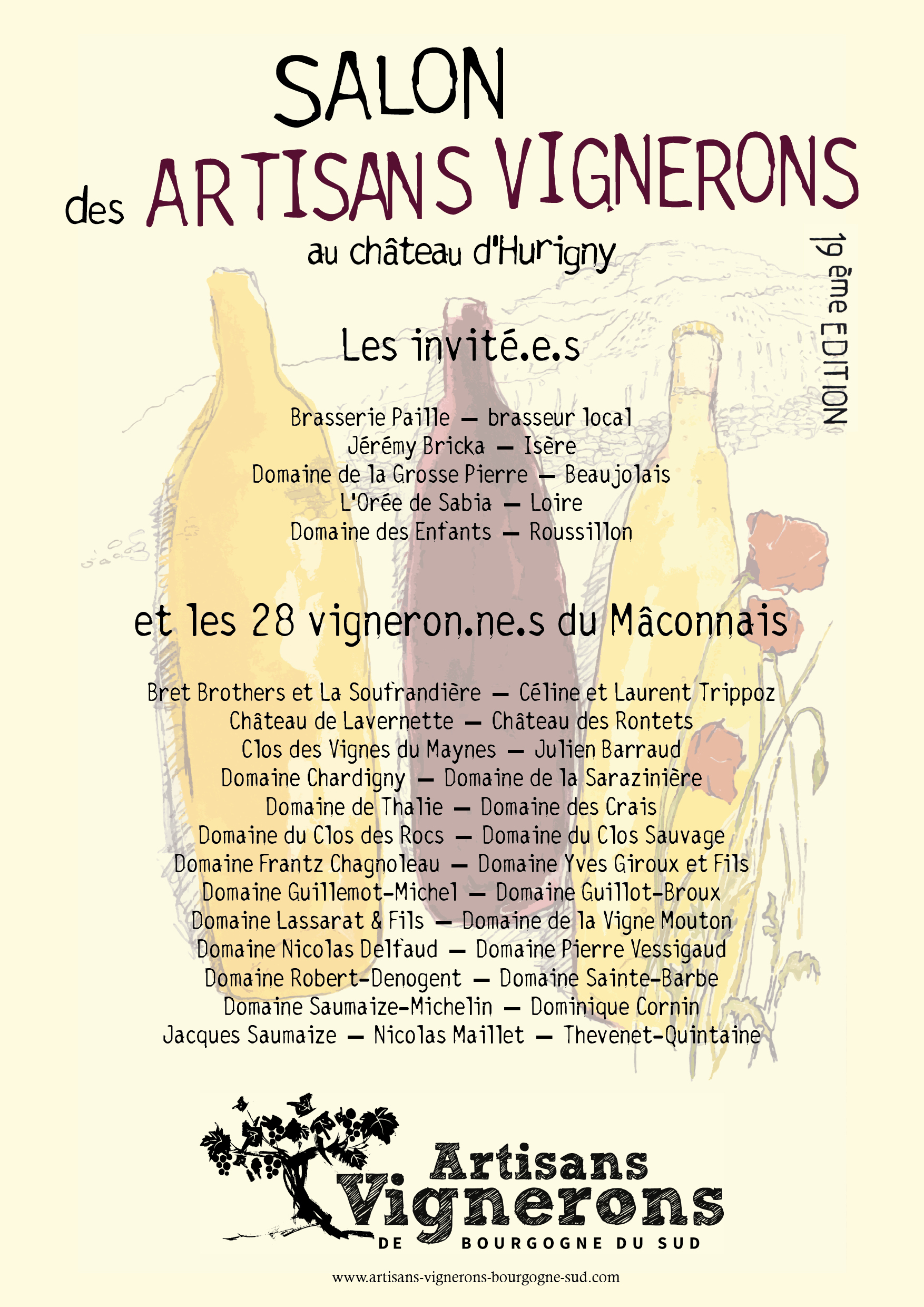 Vignerons présents