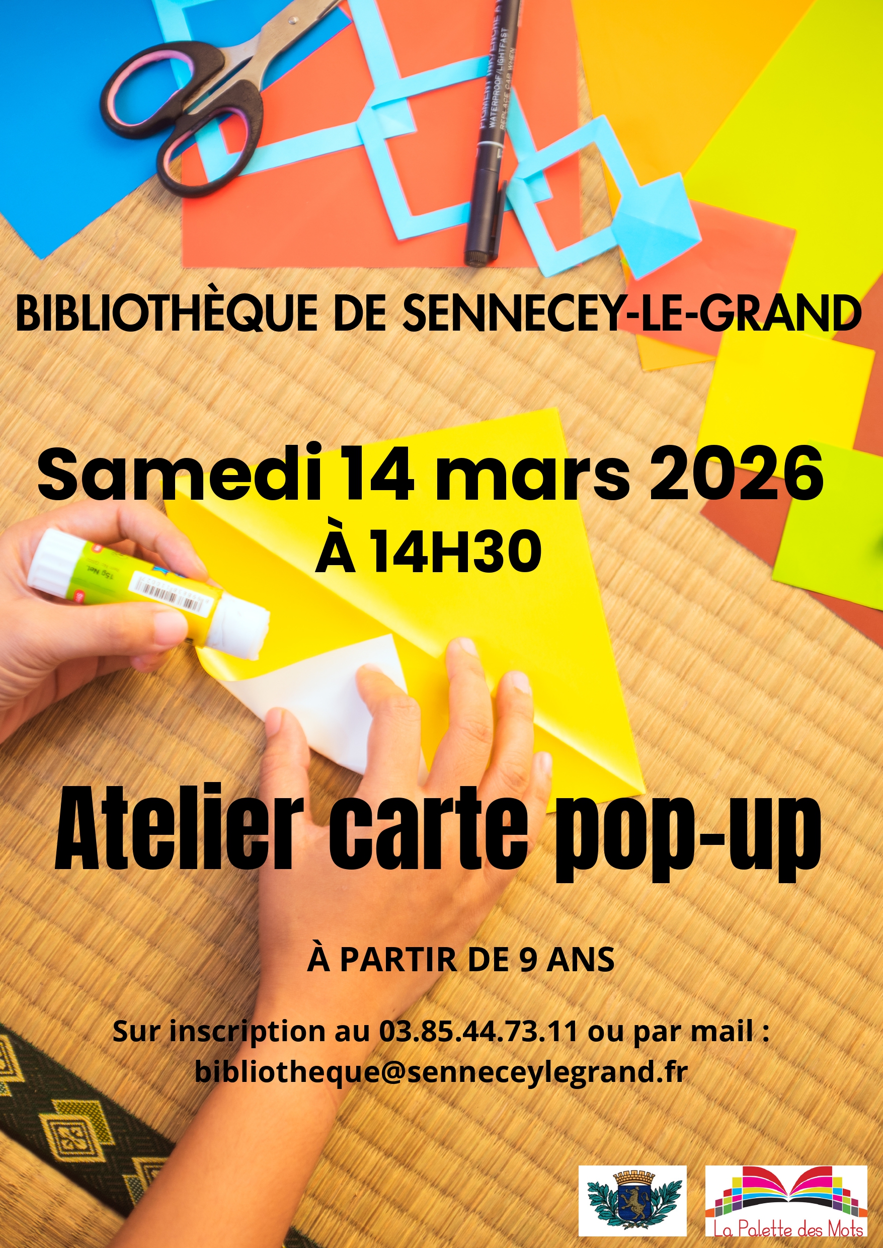 Atelier carte pop-up.