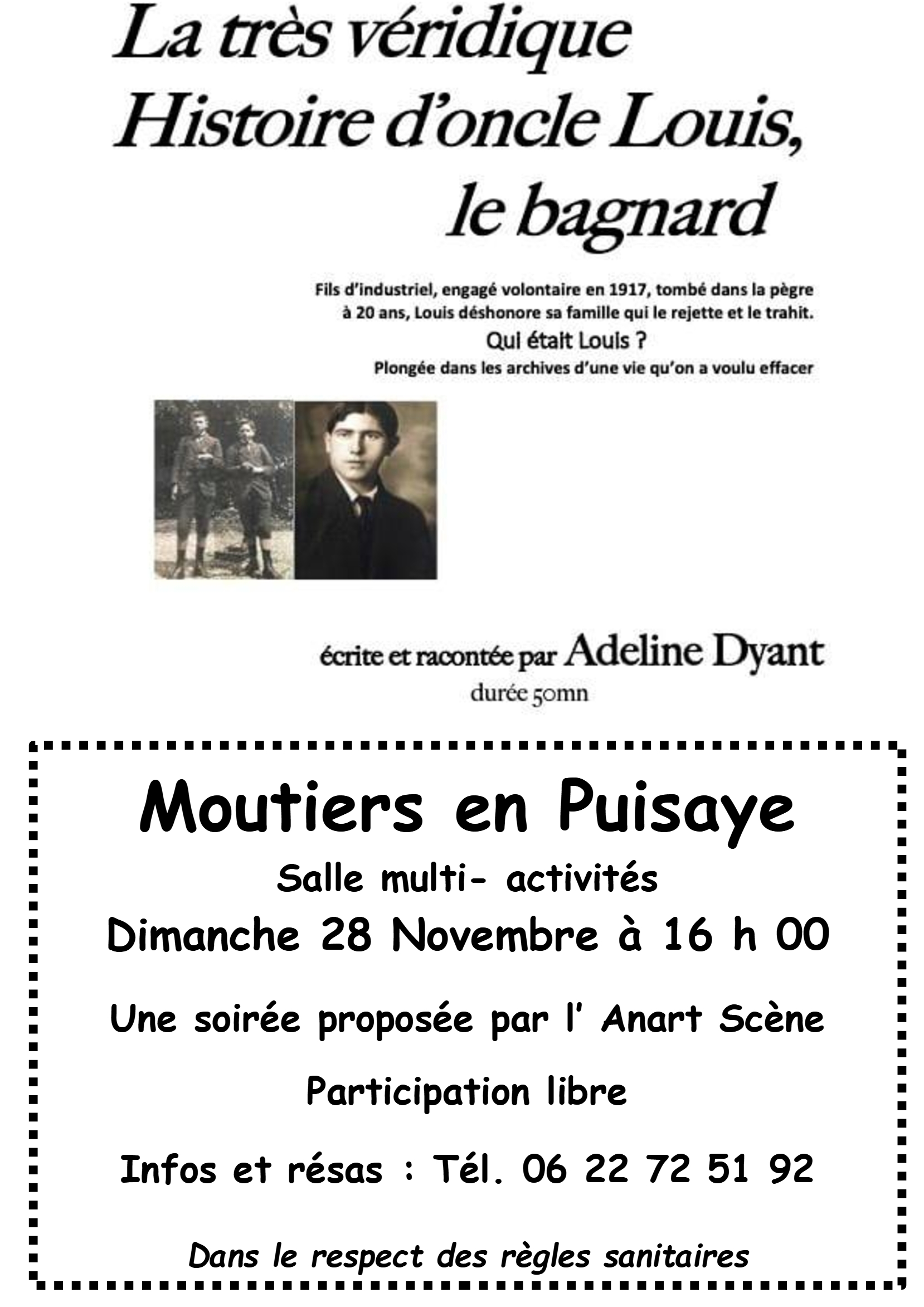LA TRÈS VÉRIDIQUE HISTOIRE D'ONCLE LOUIS, LE BAGNARD