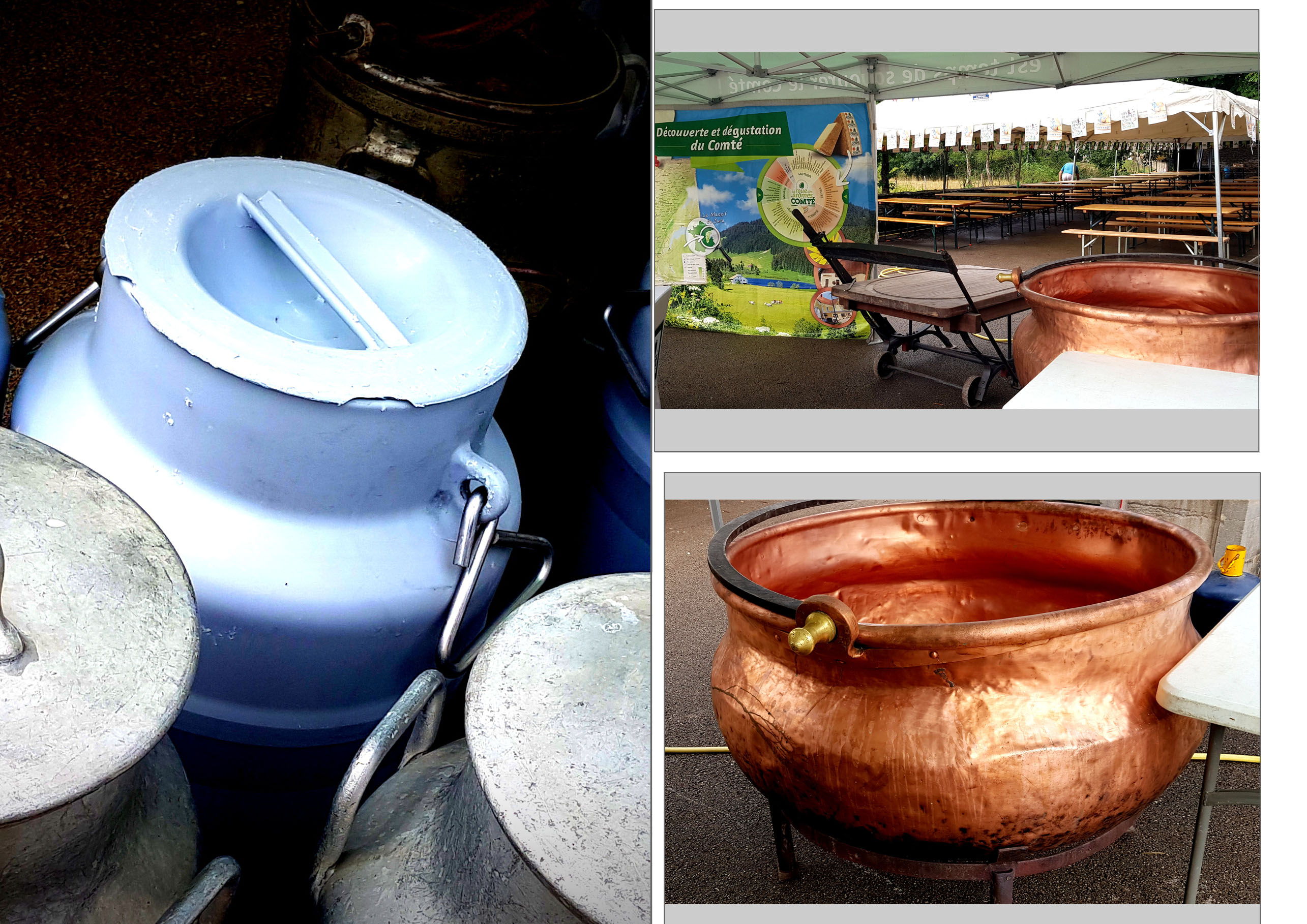 fabrication de comté