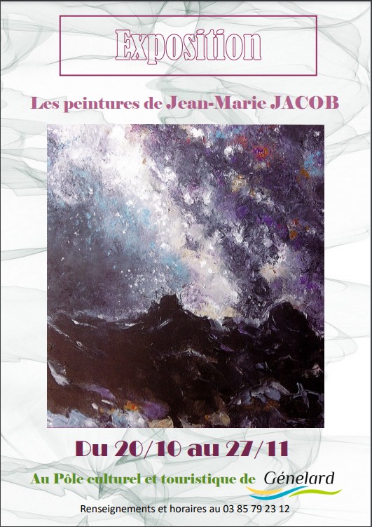 Affiche Jean-Marie Jacob, Génelard