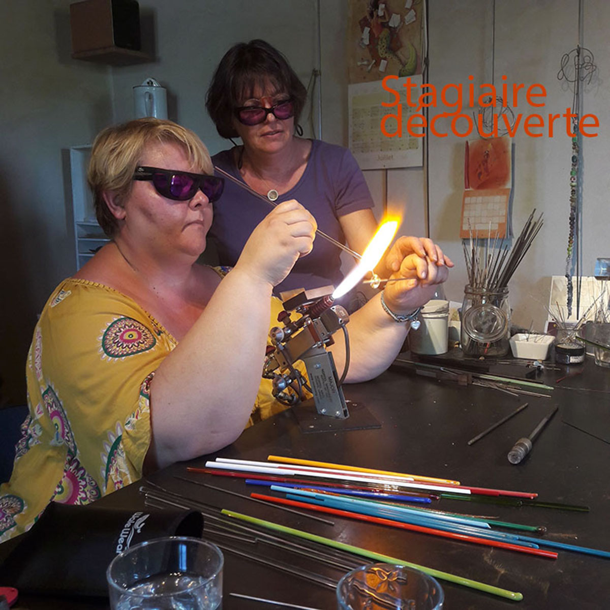 Sb Creatrice de bijoux France Stagiaire perle stef