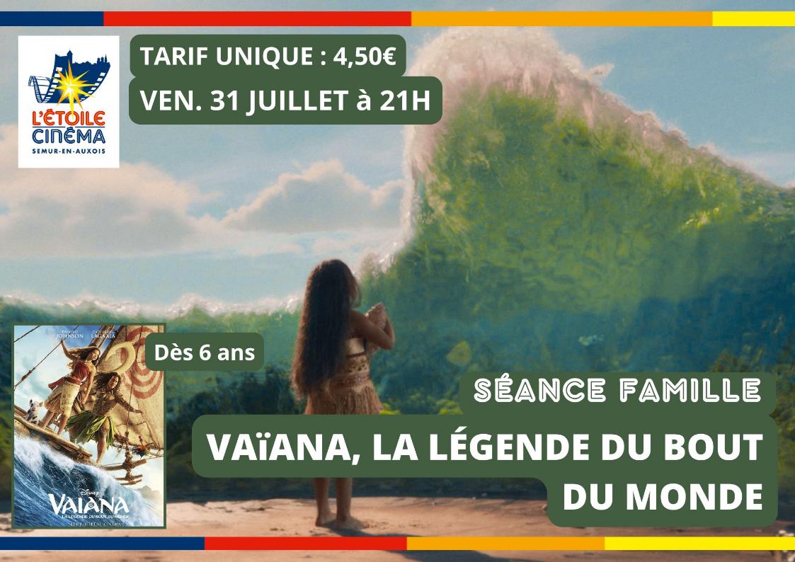 Séance Famille - Vaïana, La Légende du bout du monde