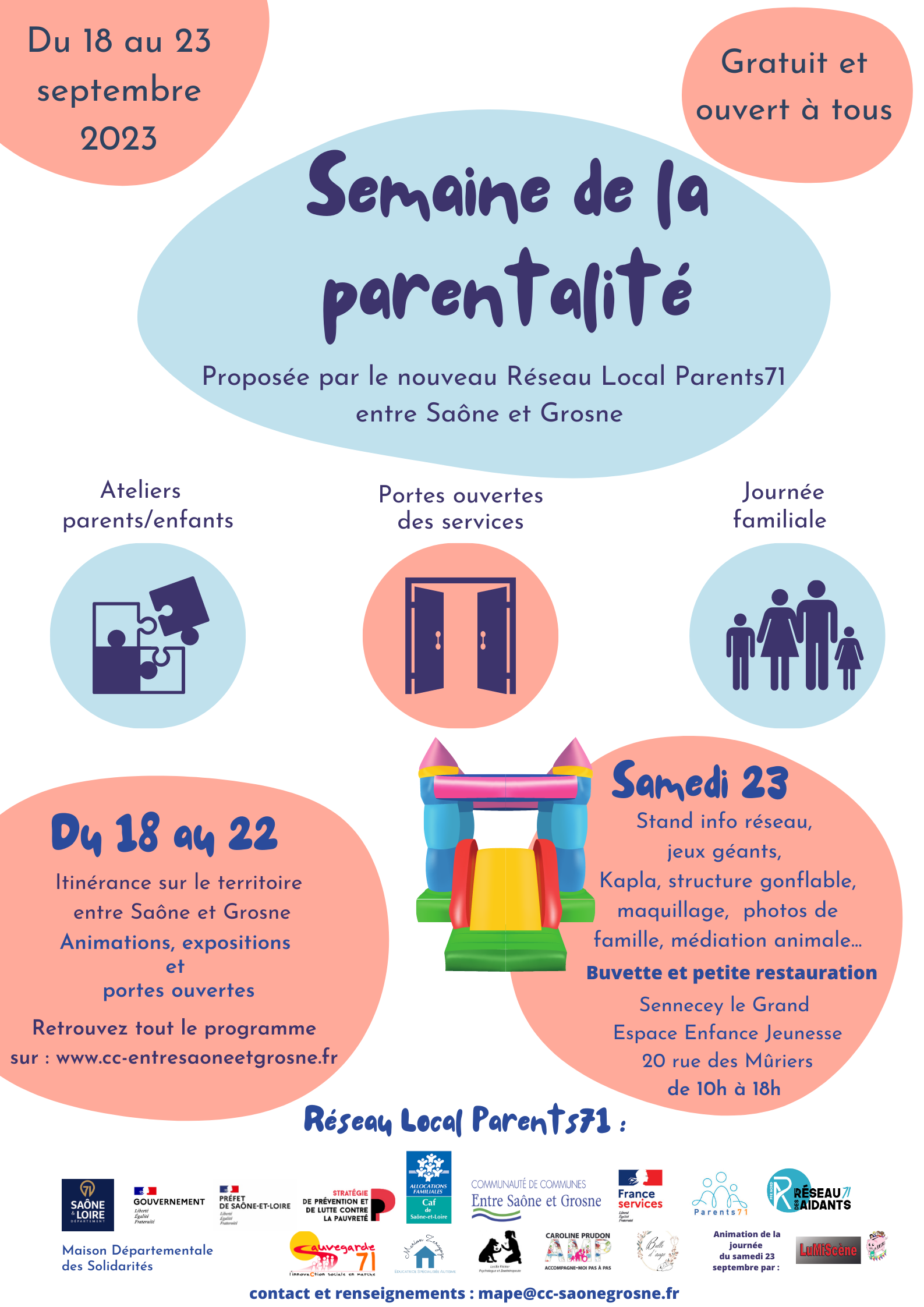 Semaine de la parentalité - 1