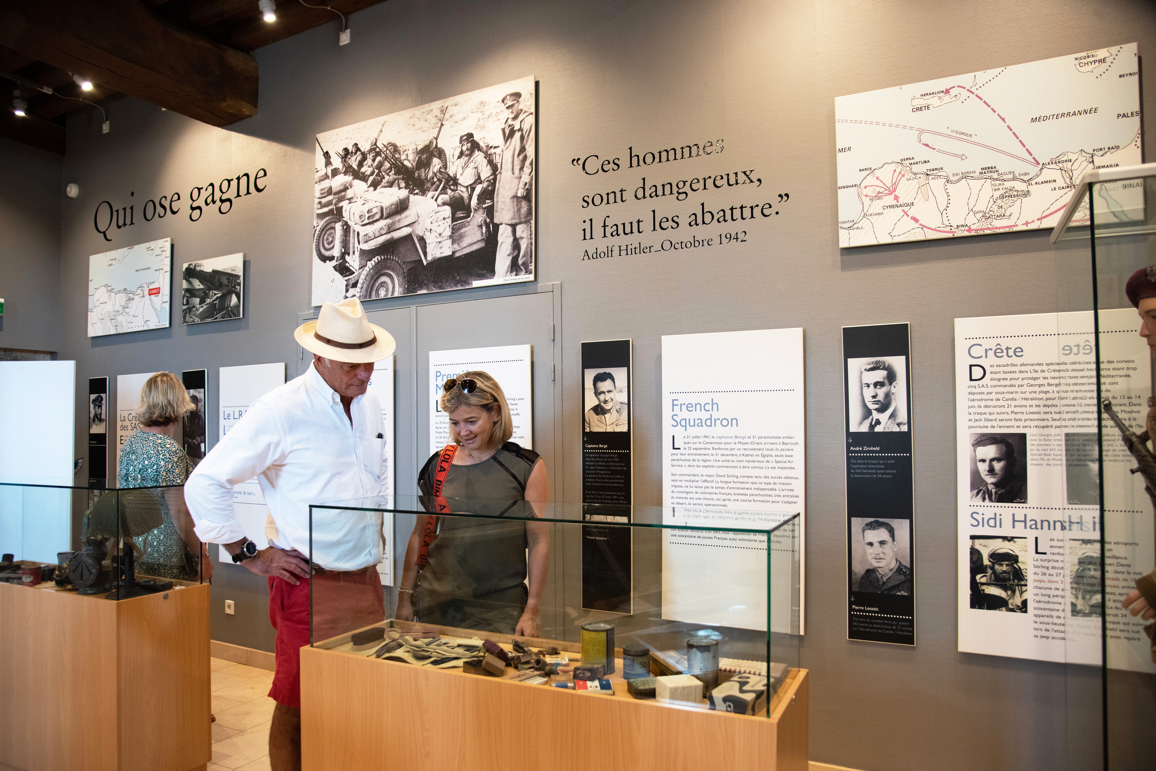 Ouverture du musée SAS : 82ème anniversaire de la libération
