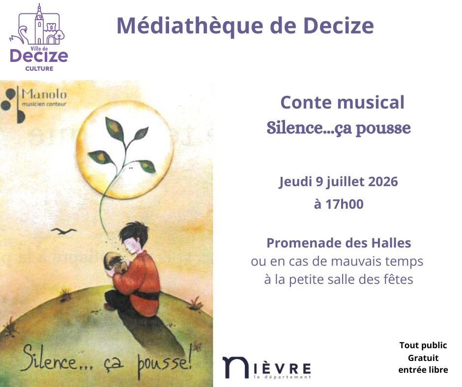 Conte musical "Silence...ça pousse"