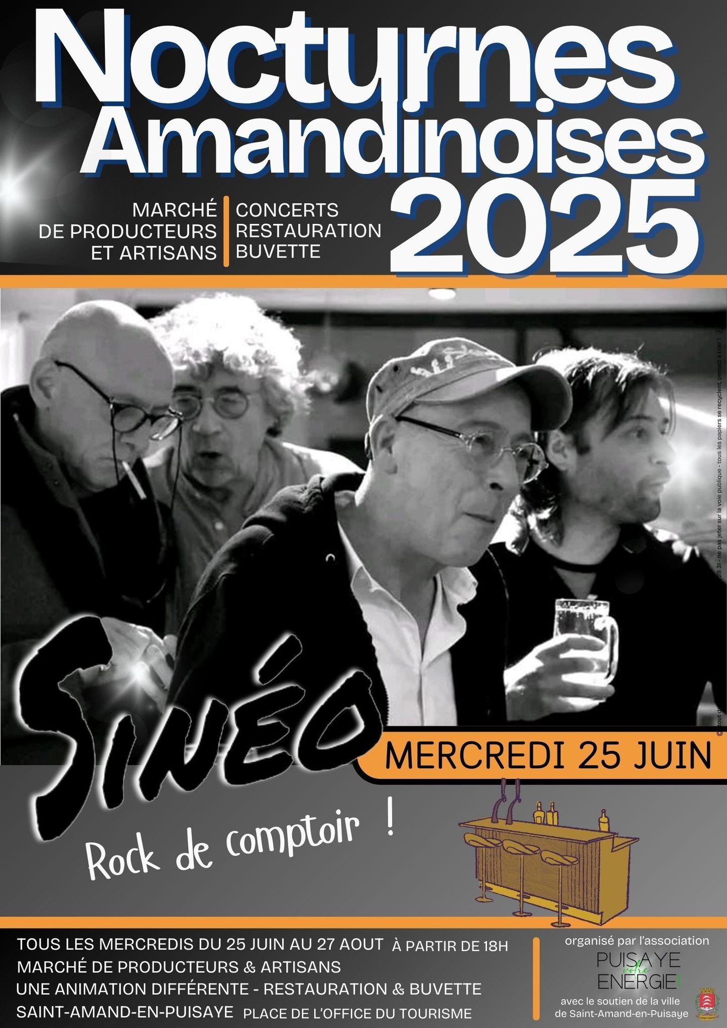 Nocturnes amandinoises – Groupe Sinéo