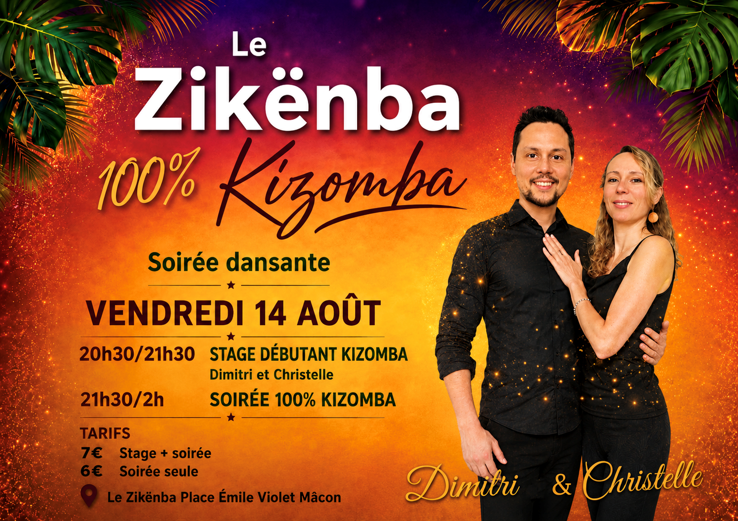 100 % KIZOMBA au Zikënba !