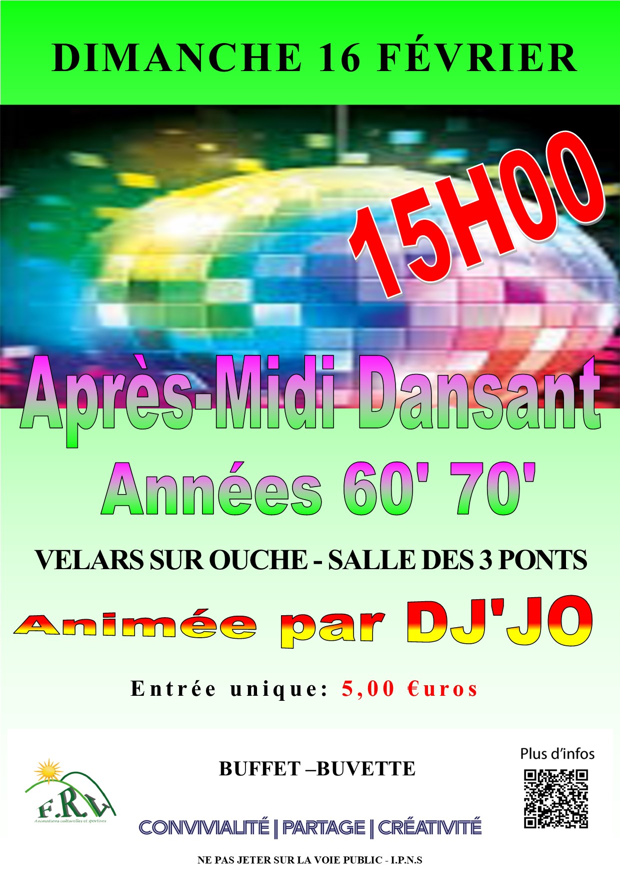 Soirée Années 60 et 70