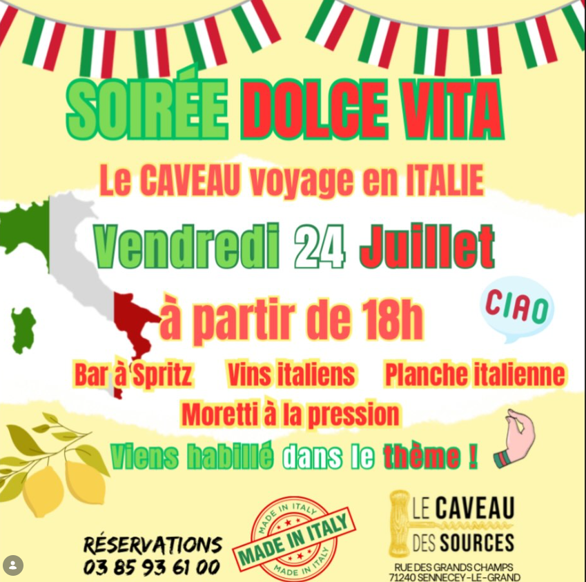 Soirée Dolce Vita