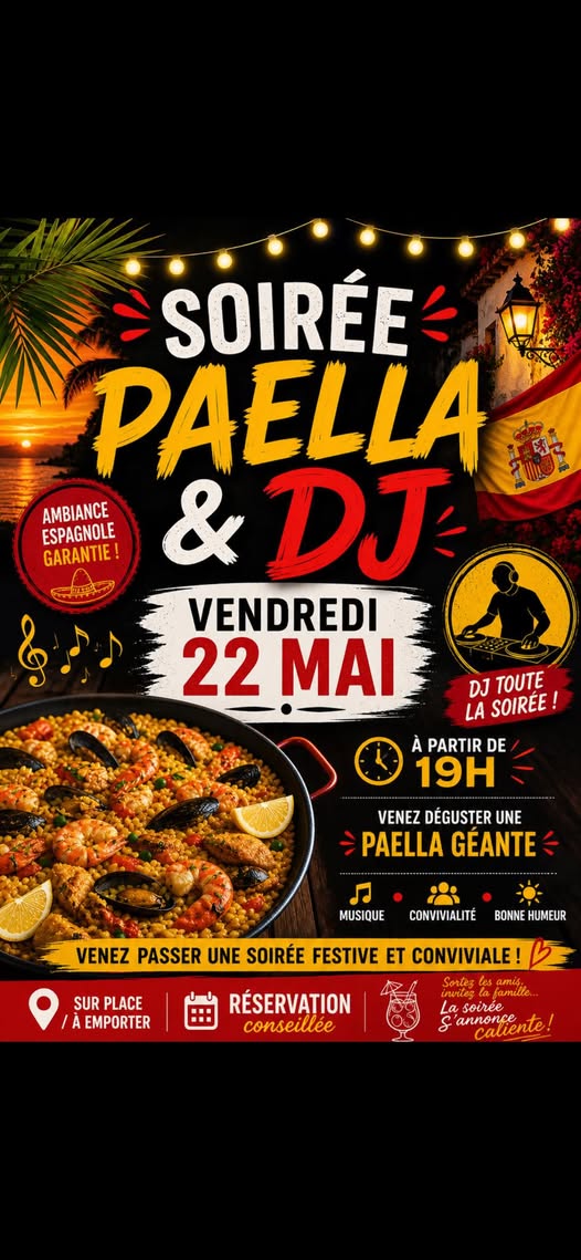 Soirée Paella & DJ