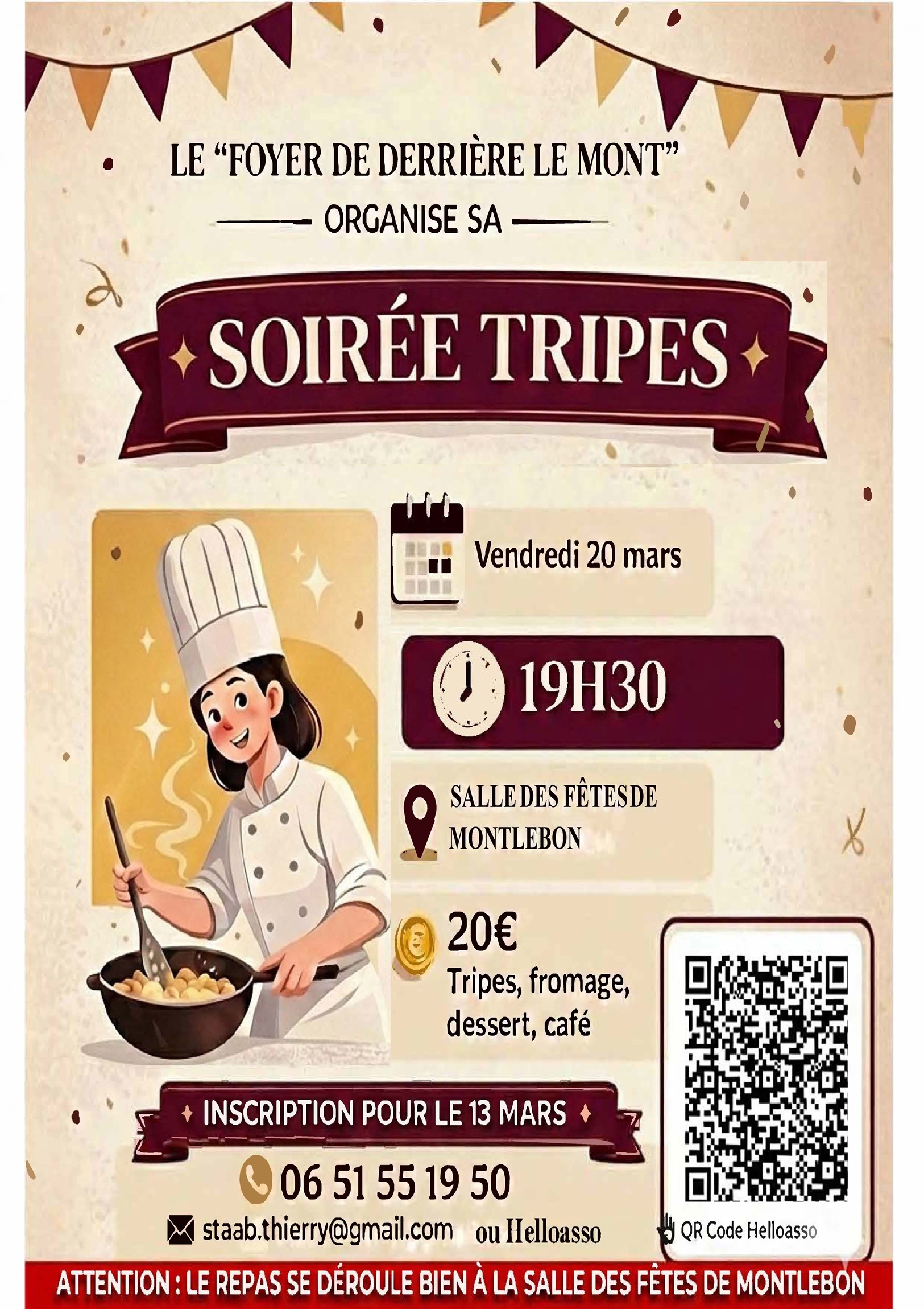 Soirée tripes