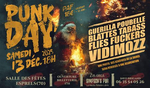 Concert caritatif Punk