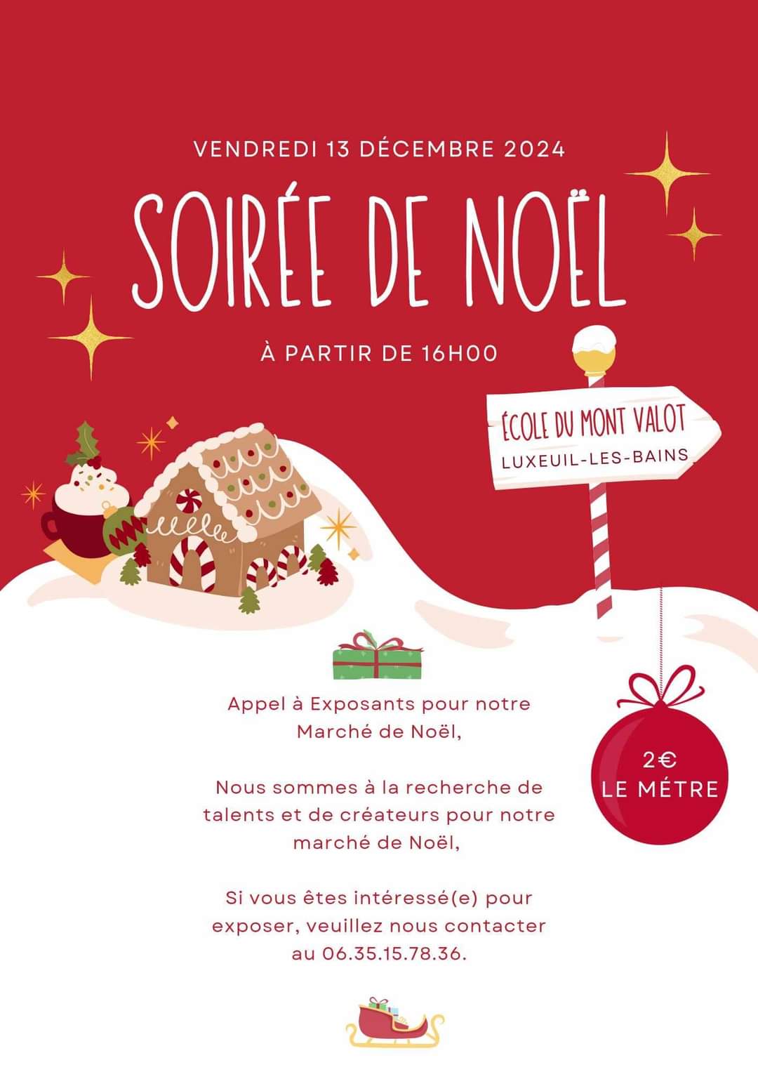 Soirée de Noel Mt Valot - 13 DEC 2024