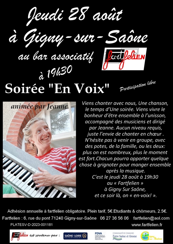 Soirée en Voix.