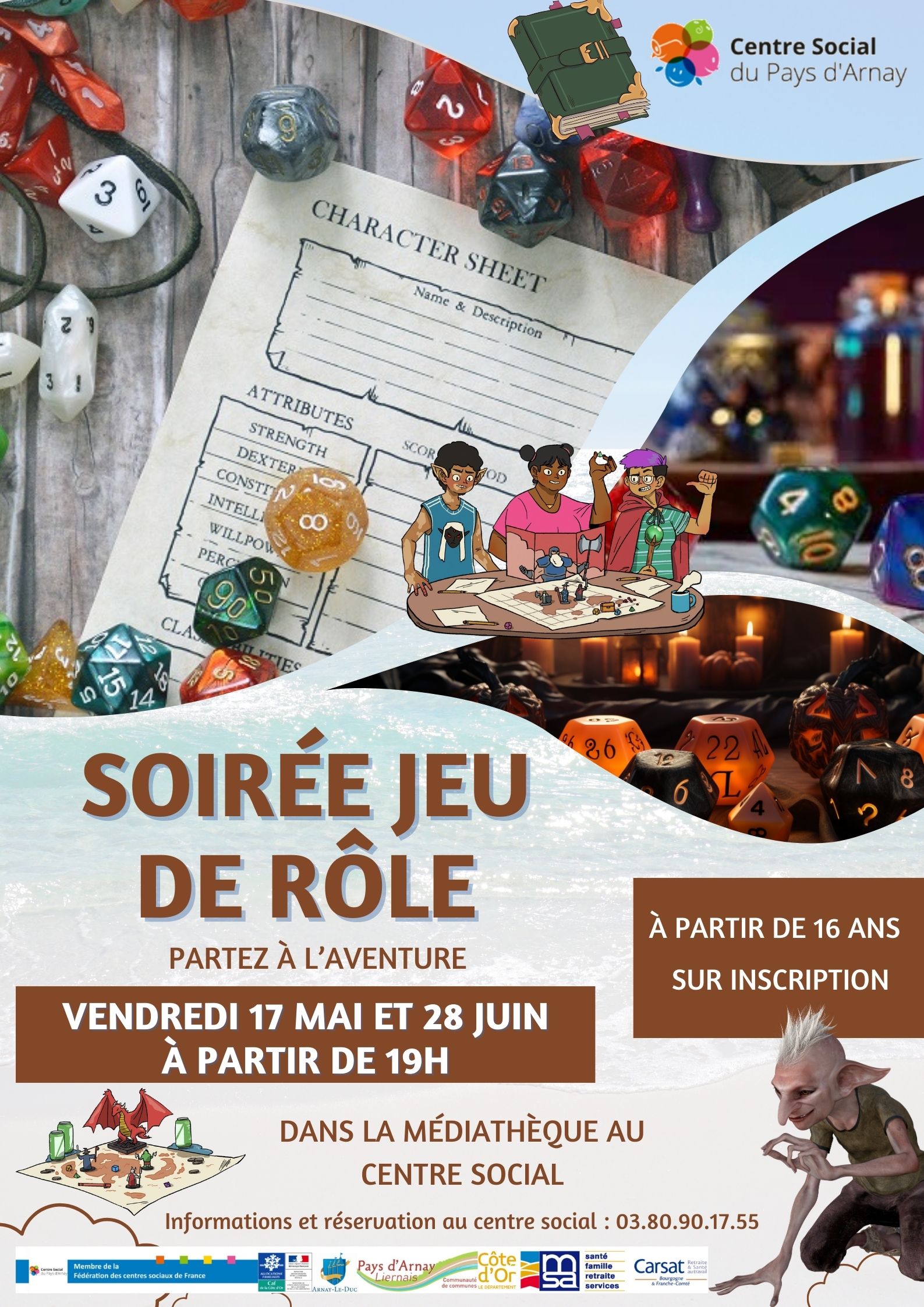 Soirée jeu de rôle 