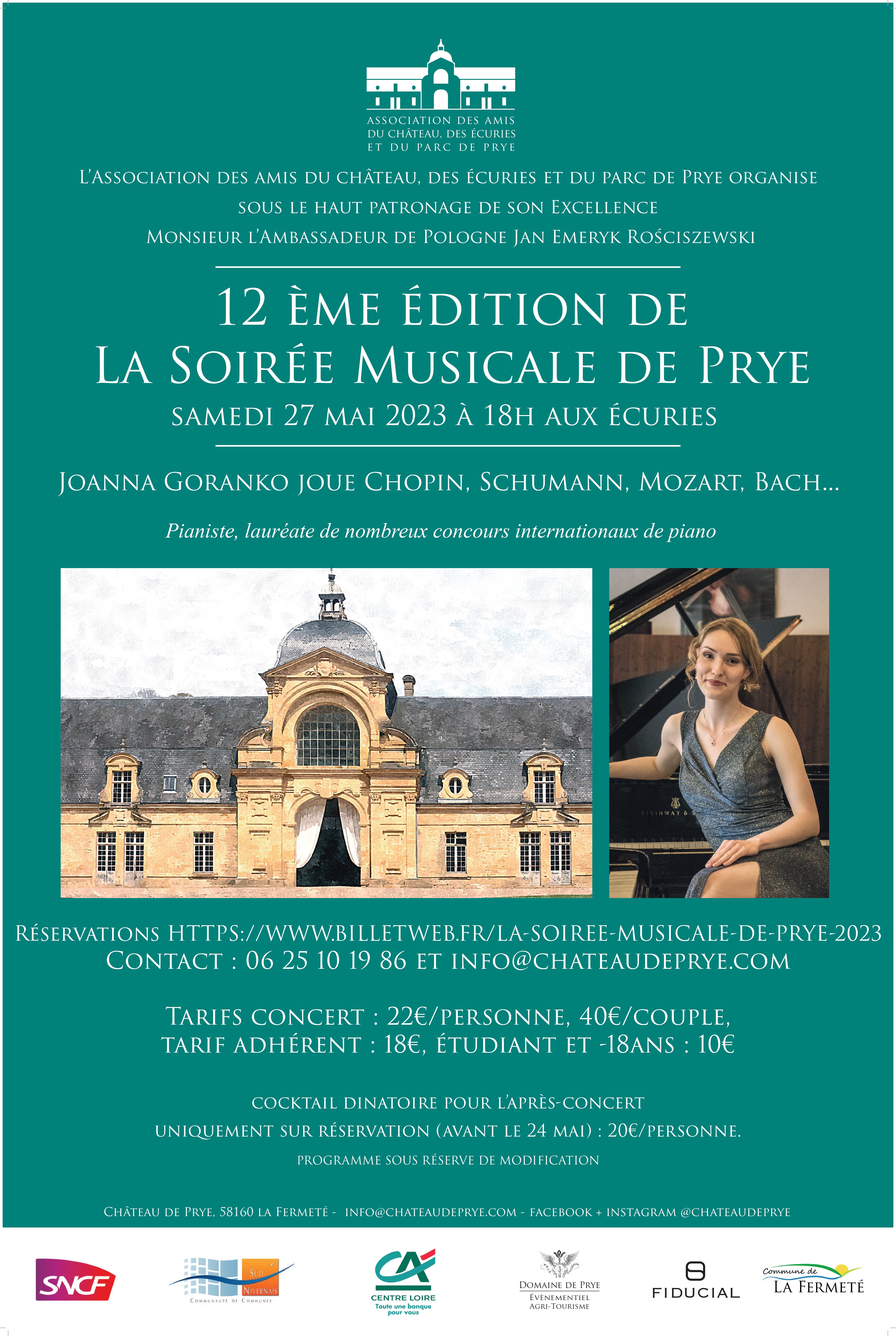 Soirée musicale de Prye - La Fermeté