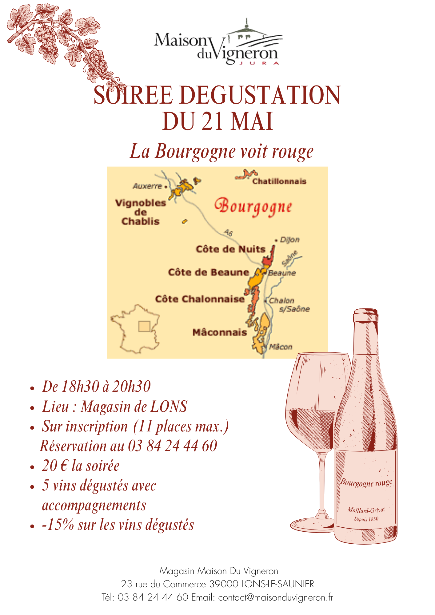Soirée dégustation
