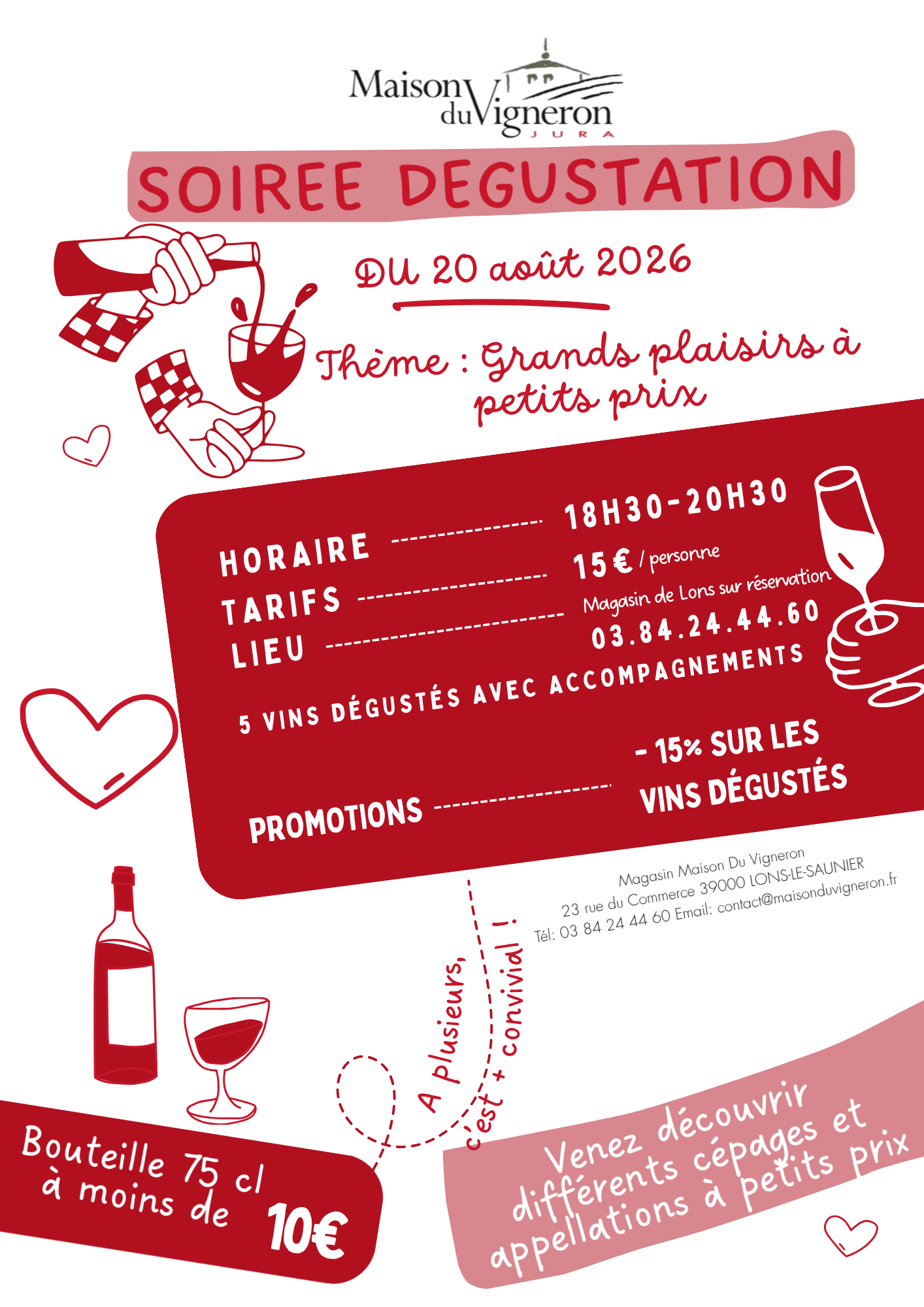 Soirée dégustation
